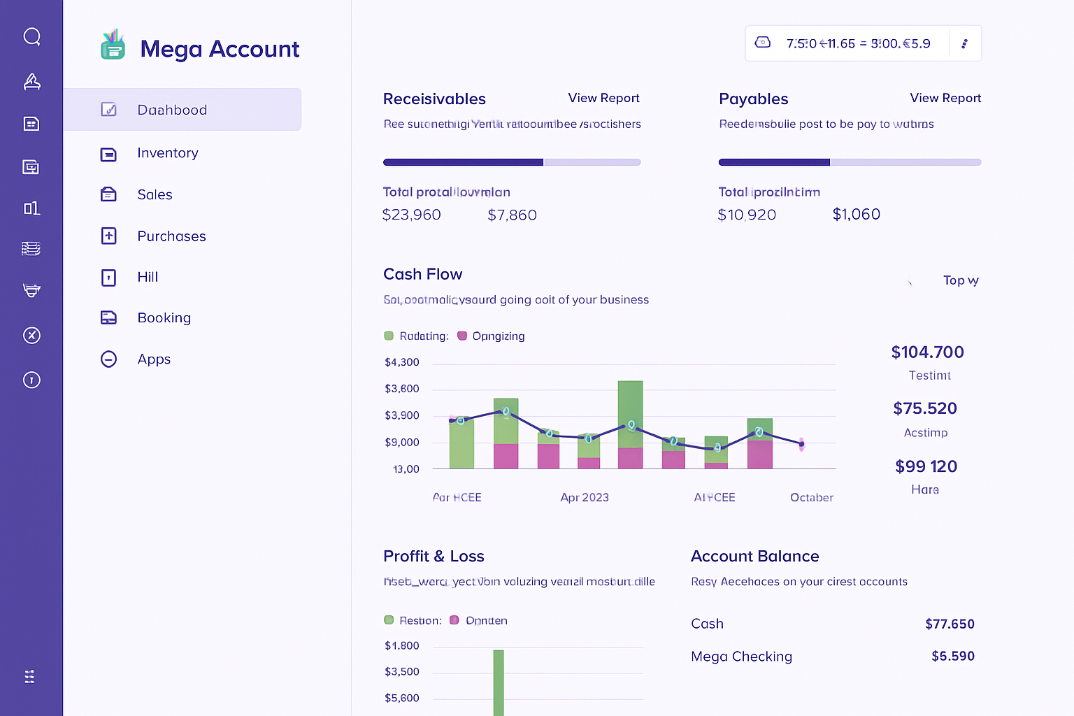 Dashboard preview